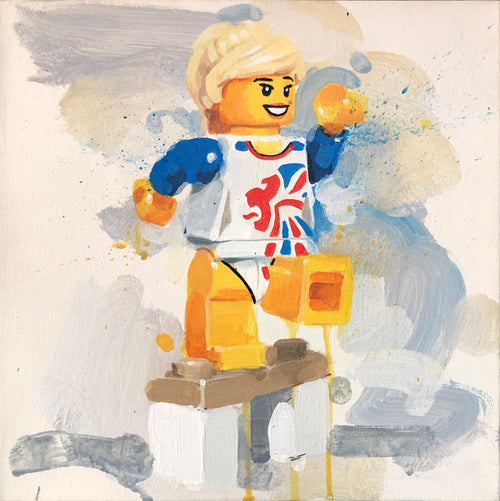 Team GB Lego Gymnast by James Paterson