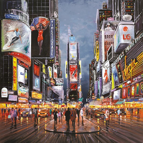After Dark, Times Square by Henderson Cisz