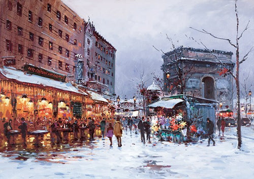 Paris in the Snow by Henderson Cisz