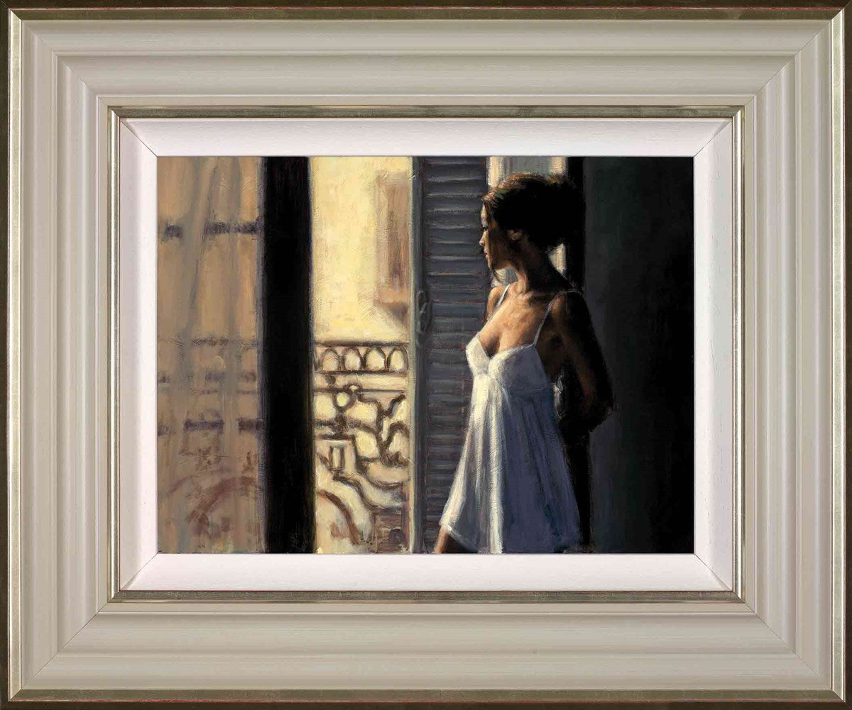Balcony at Buenos Aires X by Fabian Perez