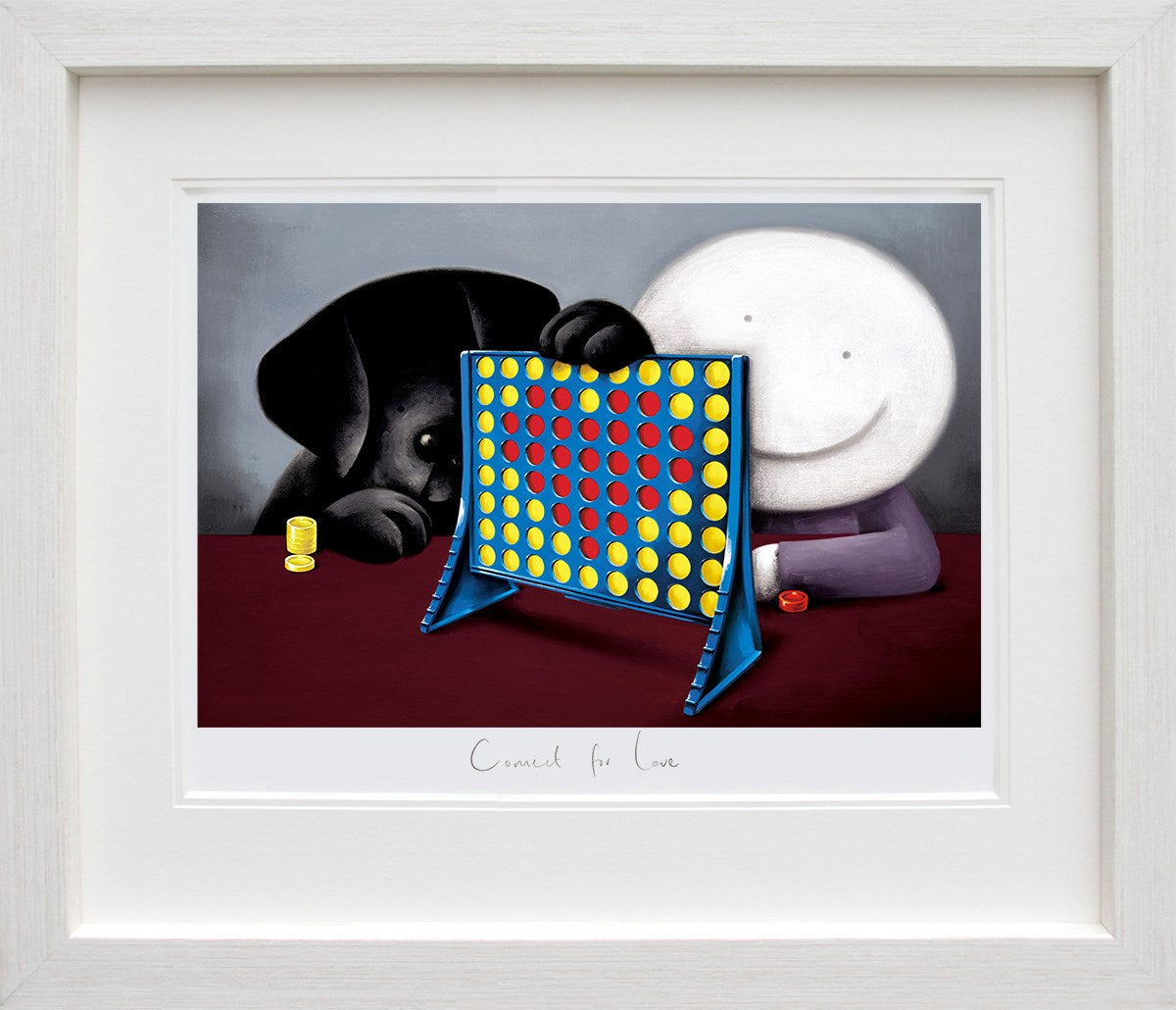 Connect 4 Love by Doug Hyde