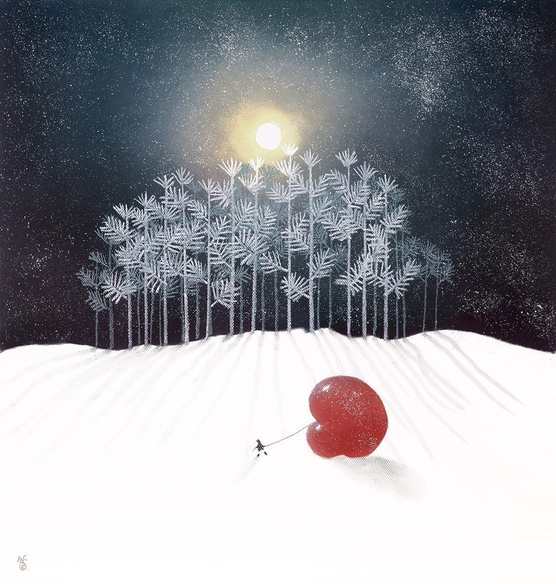 Winter Frost by Mackenzie Thorpe