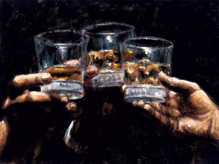 Study for Whiskey by Fabian Perez