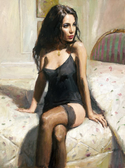 Kayleigh at the Ritz II by Fabian Perez