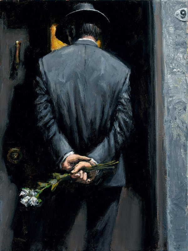 Surprise at Moonlight by Fabian Perez