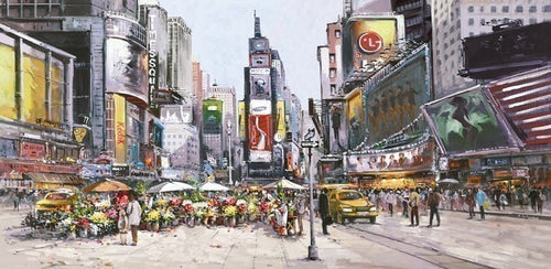 Times Square in Bloom by Henderson Cisz