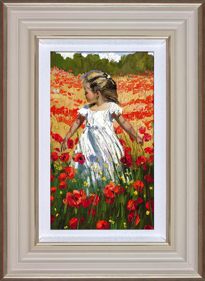 The Butterfly Amongst The poppies by Sherree Valentine Daines