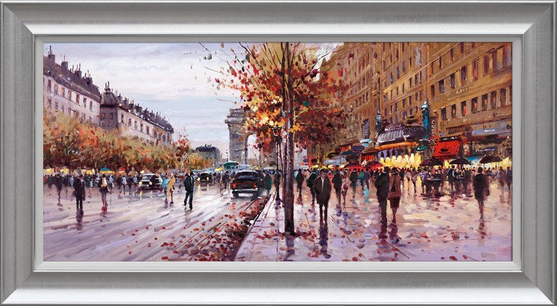 On the Champs Elysees by Henderson Cisz