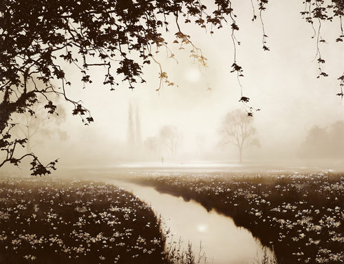Riverbank Stroll by John Waterhouse