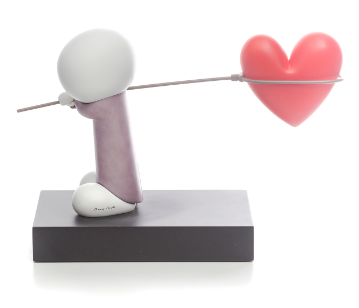 Caught Up In Love Sculpture by Doug Hyde