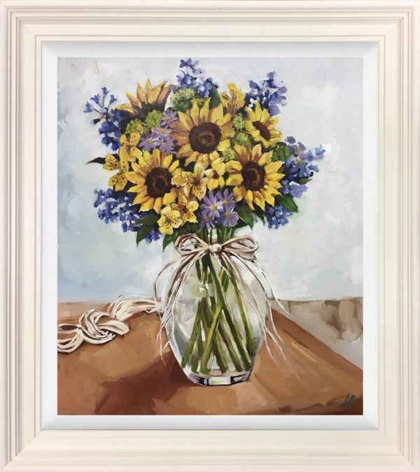 Sunflower Vase by Joss Clapson