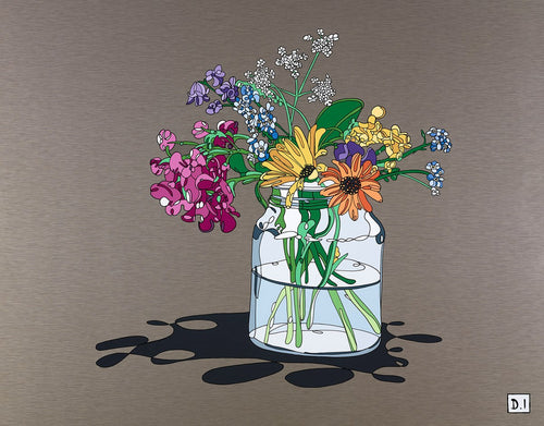 Summer Flowers in Vase by Dylan Izaak
