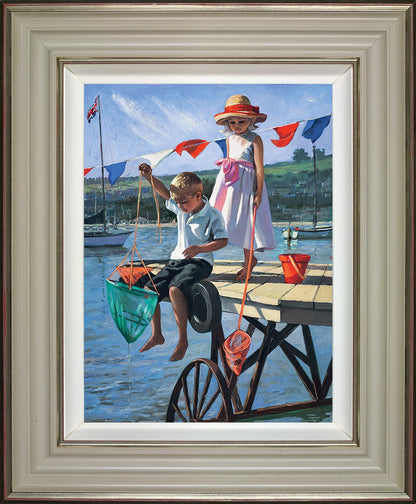 Fishing From the Jetty by Sherree Valentine Daines