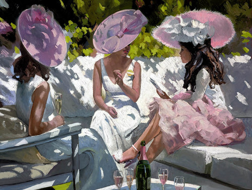 Pink Champagne Ascot by Sherree Valentine Daines