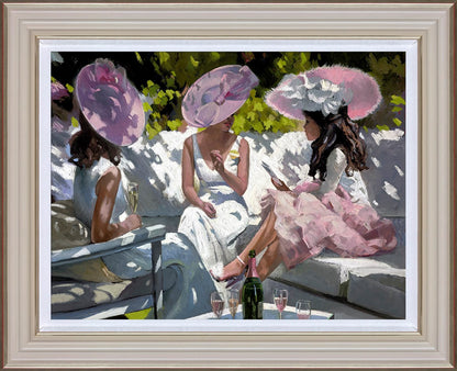 Pink Champagne Ascot by Sherree Valentine Daines