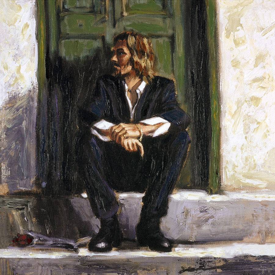 Waiting for the Romance to Come Back I by Fabian Perez